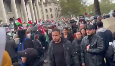 ब्रिटेन में फिलिस्तीन समर्थकों पर एक्शन, रैली निकाल रहे 29 लोग गिरफ्तार