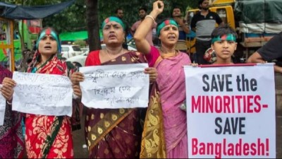 बांग्लादेश में अल्पसंख्यकों के उत्पीड़न पर फूटा ब्रिटेन सांसद का गुस्सा, कहा- 'हिंदुओं के घर जलाए, मंदिरों को...'