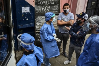 Argentina reports  8,374 new corona cases