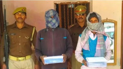 Chhattisgarh constable arrested in Ghazipur with hand grenade and restricted pistol